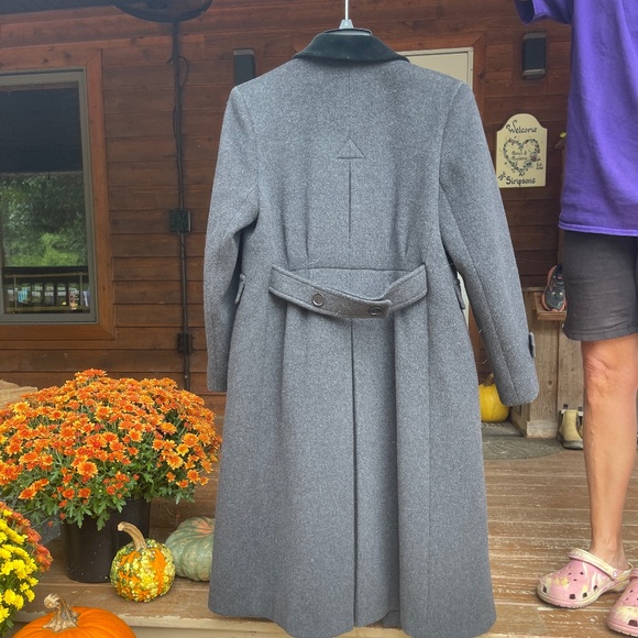 Long Wool Ladies Overcoat - Picture 2 of 2